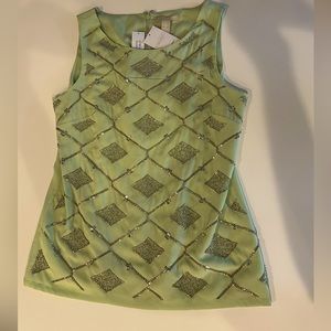 Banana Republic Sequined/Beaded Top